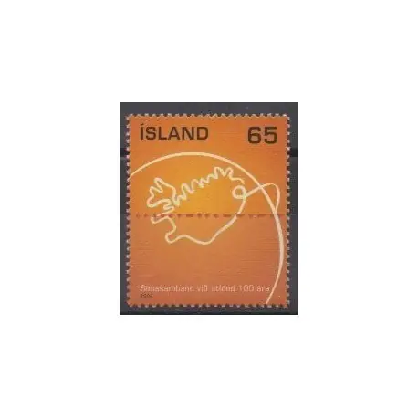 Islande - 2006 - No 1069 - Télécommunications Bon Plan