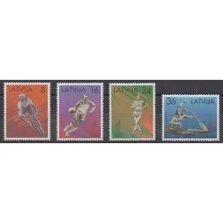 Lettonie - 1996 - No 389/392 - Jeux Olympiques d'été Jusqu’à Épuisement Des Stocks