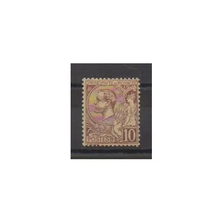 Garantie Incluse Monaco - 1891 - No 14 - Neuf avec charnière