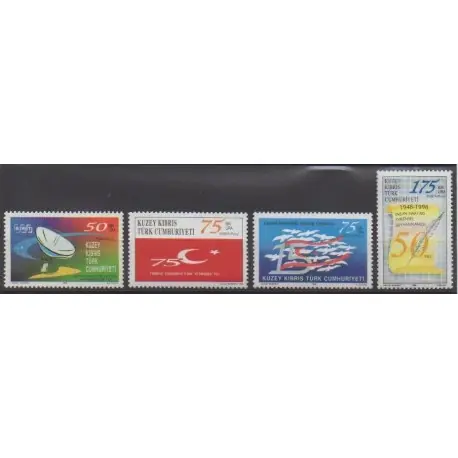 Turquie - Chypre du nord - 1998 - No 453/456 Prix Cassé