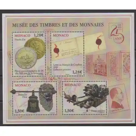 Monaco - 2021 - No 3303/3306 Solde
