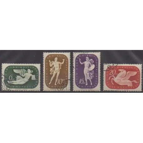 Hongrie - 1940 - No 562/565 - Oblitérés Satisfait Ou Remboursé