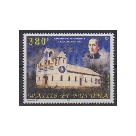Wallis et Futuna - 2000 - No 542 - Religion Prix Promo