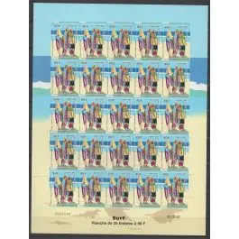 Timbre de collection Polynesie Francaise - 0799 - Feuille Offre Du Jour