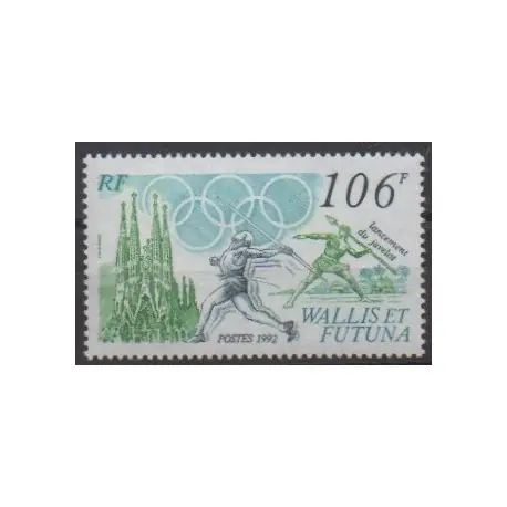 Wallis et Futuna - 1992 - No 427 - Jeux Olympiques d'été Satisfait Ou Remboursé