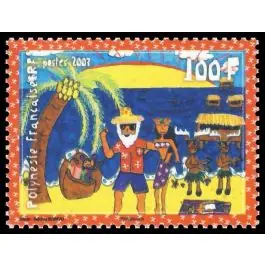 Prix Promo Timbre de collection Polynesie Francaise - 0823