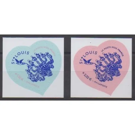 Certifié France - Autoadhésifs - 2022 - No 2097/2098