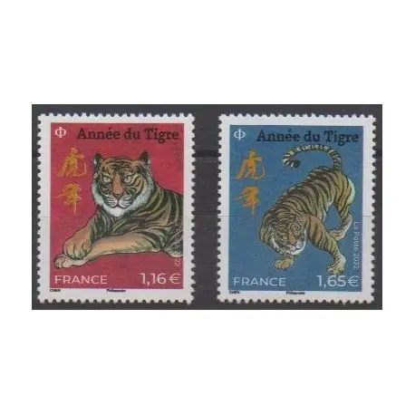 France - Poste - 2022 - No 5549 et 5551 - Horoscope Expédié Aujourd’hui