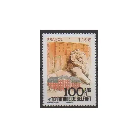 Prix Cassé France - Poste - 2022 - No 5564 - Sites