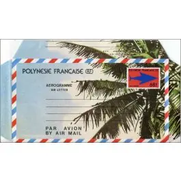 Timbre de collection Polynesie Francaise - Aerogramme 07 Meilleure Qualité