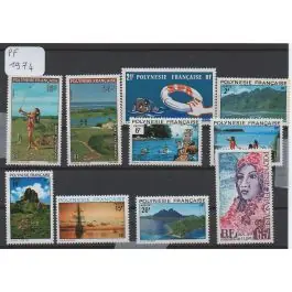 Garantie Incluse Timbre de collection Polynesie Francaise - Anne 1974