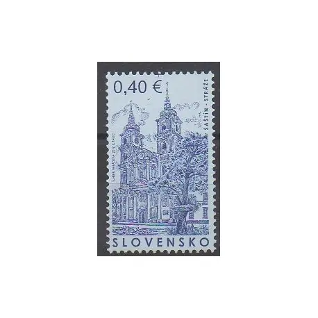 Prix Promo Slovaquie - 2012 - No 602 - Églises