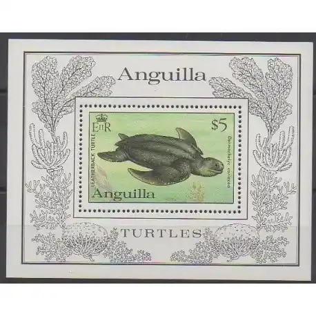 Original Anguilla - 1983 - No BF49 - Tortues