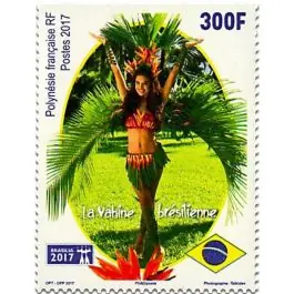 Remise Timbre de collection Polynesie Francaise - 1173