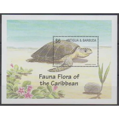 Antigua et Barbuda - 2002 - No BF526 - Tortues Expédié Aujourd’hui