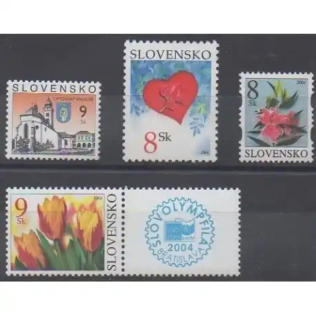Top Vente Slovaquie - 2004 - No 409/412