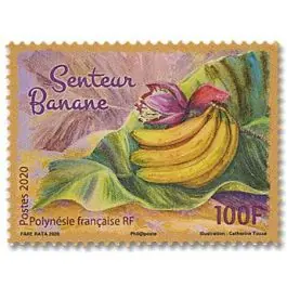 Authentique Timbre de collection Polynesie Francaise - 1245