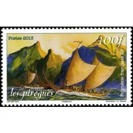 Authentique Timbre de collection Polynesie Francaise - 1043