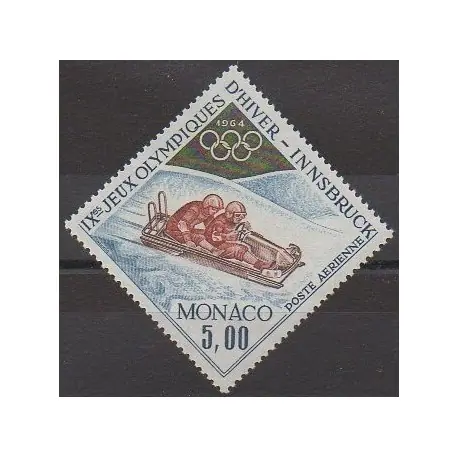 Monaco - Poste aérienne - 1964 - No PA83 - Jeux olympiques d'hiver Acheter En Ligne