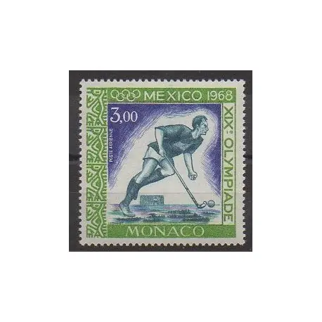 Monaco - Poste aérienne - 1968 - No PA92 - Jeux Olympiques d'été Meilleure Vente