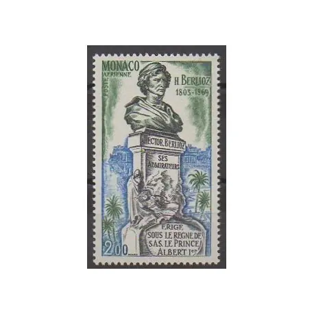 Monaco - Poste aérienne - 1969 - No PA93 - Musique Nouveauté