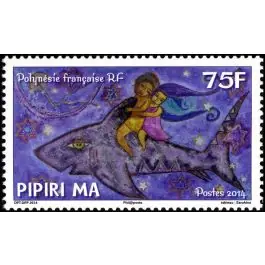 Pas Cher Timbre de collection Polynesie Francaise - 1078