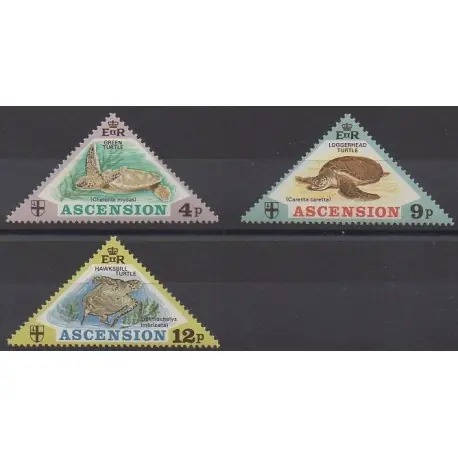 Ascension - 1973 - No 171/173 - Tortues Produit De Marque