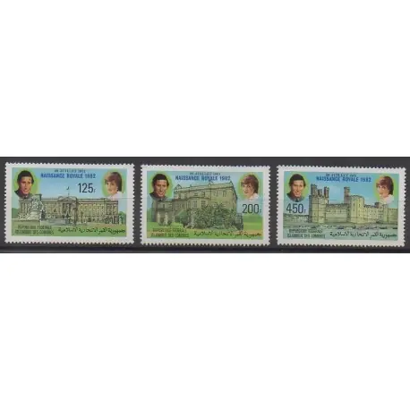 Bon Marché Comores - 1982 - No 370/372 - Royauté - Principauté
