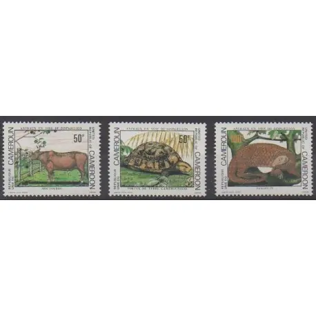 Pas Cher Cameroun - 1981 - No 671/673 - Animaux