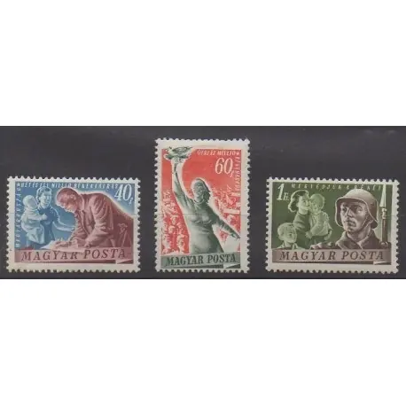 Nouvelle Collection Hongrie - 1950 - No 976/978 - Neufs avec charnière