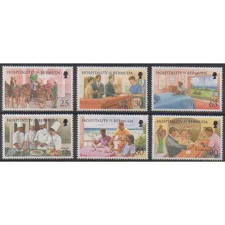 Bermudes - 1998 - No 759/764 - Tourisme Exclusif