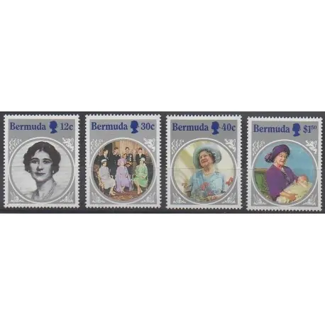 Meilleure Qualité Bermudes - 1985 - No 459/462 - Royauté - Principauté