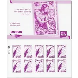 Timbre de collection Polynesie Francaise - Carnet 1286 Dernier Modèle