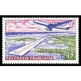 Populaire Timbre de collection Polynesie Francaise - Poste Arienne 005