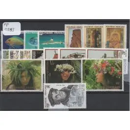 Vente Flash Timbre de collection Polynesie Francaise - Anne 1983
