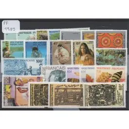 Timbre de collection Polynesie Francaise - Anne 1989 Jusqu’à Épuisement Des Stocks