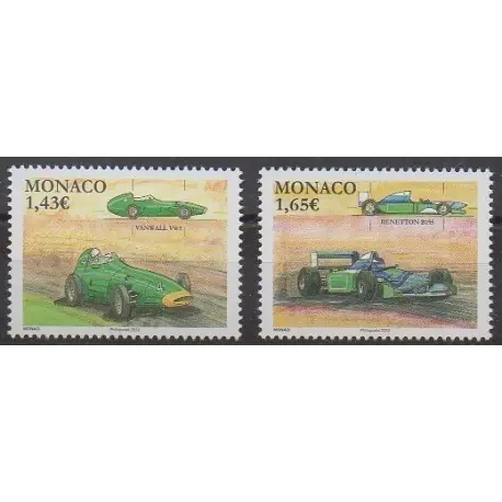 Monaco - 2022 - No 3316/3317 - Voitures Certifié
