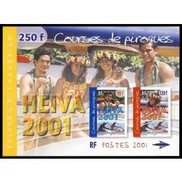 Timbre de collection Polynesie Francaise - Bloc Feuillet 27 Top Qualité