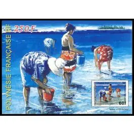 Timbre de collection Polynesie Francaise - Bloc Feuillet 30 Acheter Direct