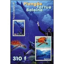 Must-Have Timbre de collection Polynesie Francaise - Bloc Feuillet 35