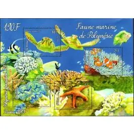 Timbre de collection Polynesie Francaise - Bloc Feuillet 39 Meilleur Prix