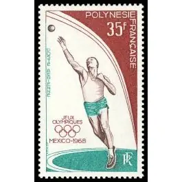 Garantie Incluse Timbre de collection Polynesie Francaise - Poste Arienne 026