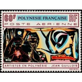 Haute Qualité Timbre de collection Polynesie Francaise - Poste Arienne 042