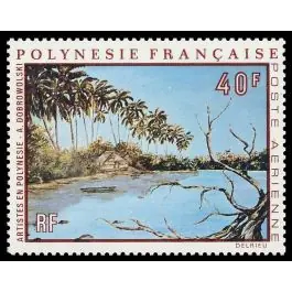 Quantité Limitée Timbre de collection Polynesie Francaise - Poste Arienne 056