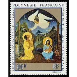 Vente Flash Timbre de collection Polynesie Francaise - Poste Arienne 058