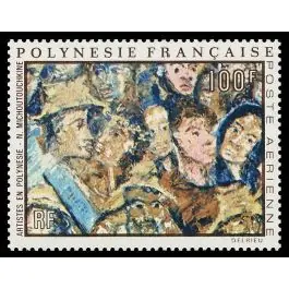 Commander Maintenant Timbre de collection Polynesie Francaise - Poste Arienne 059