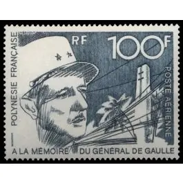 Timbre de collection Polynesie Francaise - Poste Arienne 070 Prix Choc