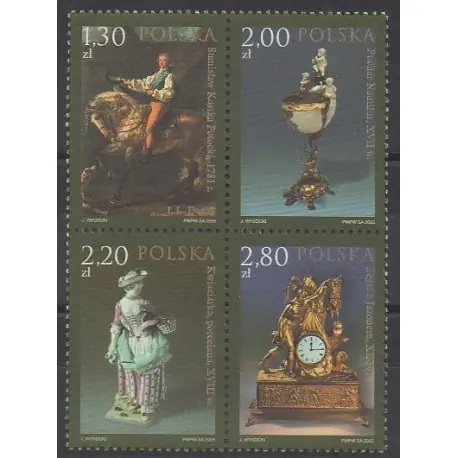 Pologne - 2005 - No 3939/3942 - Art Commander Maintenant