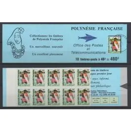 Retour Gratuit Timbre de collection Polynesie Francaise - Carnet 0427