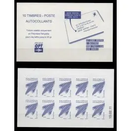 Original Timbre de collection Polynesie Francaise - Carnet 0976-1